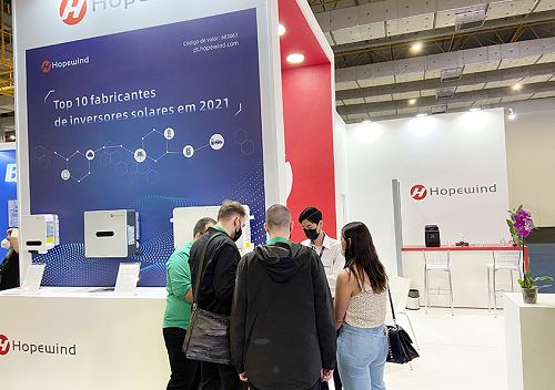 圣保罗太阳能展 | 用禾望光伏，畅想绿色未来