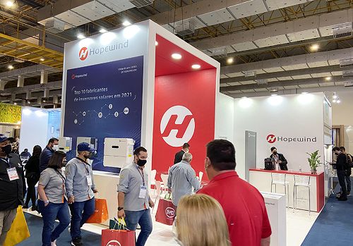 圣保罗太阳能展 | 用禾望光伏，畅想绿色未来